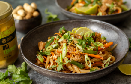 Fitness recept: Pad Thai Rezanci s Tempehom i Svježim Povrćem