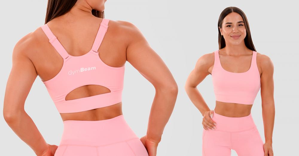 Sportski grudnjak Cut-Out Pink - GymBeam