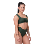 Miami Retro Bikini Top Green - NEBBIA