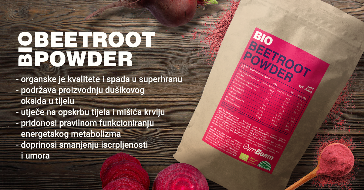 BIO Beetroot Powder - GymBeam