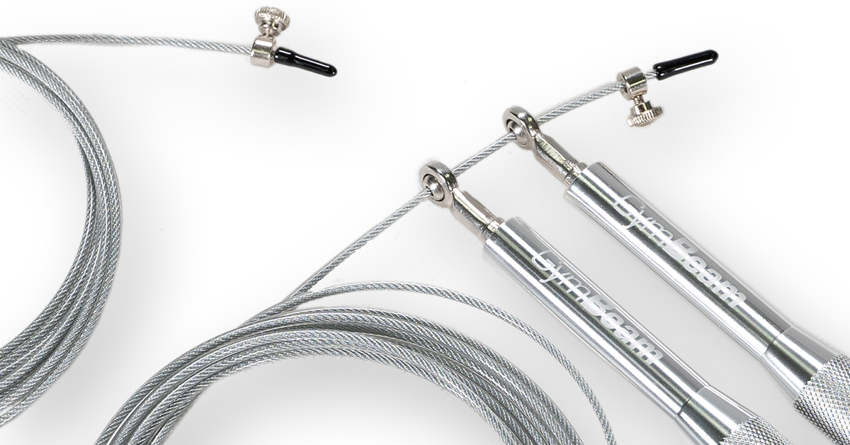 Vijača Metal Jumping Rope Silver  - GymBeam