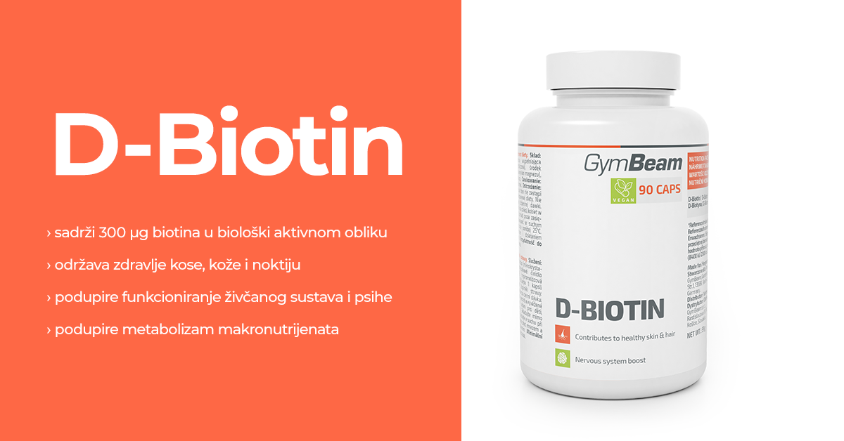 D-Biotin - Gymbeam