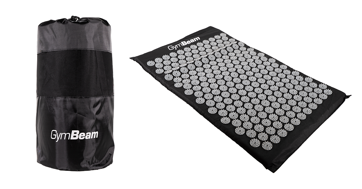 Podloga za vježbanje Acupressure Mat Black - GymBeam